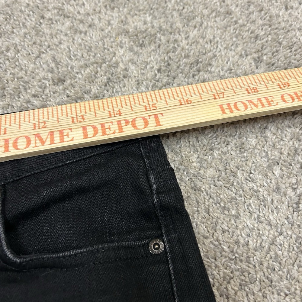 Naked and Famous Super Guy Jeans Mens 31X28 Black Power Stretch Denim - Picture 4 of 12